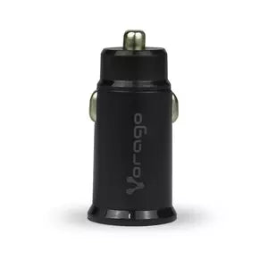 Vorago Cargador para Auto AU-305, 20W, 1x USB-C/1x USB-A, Negro