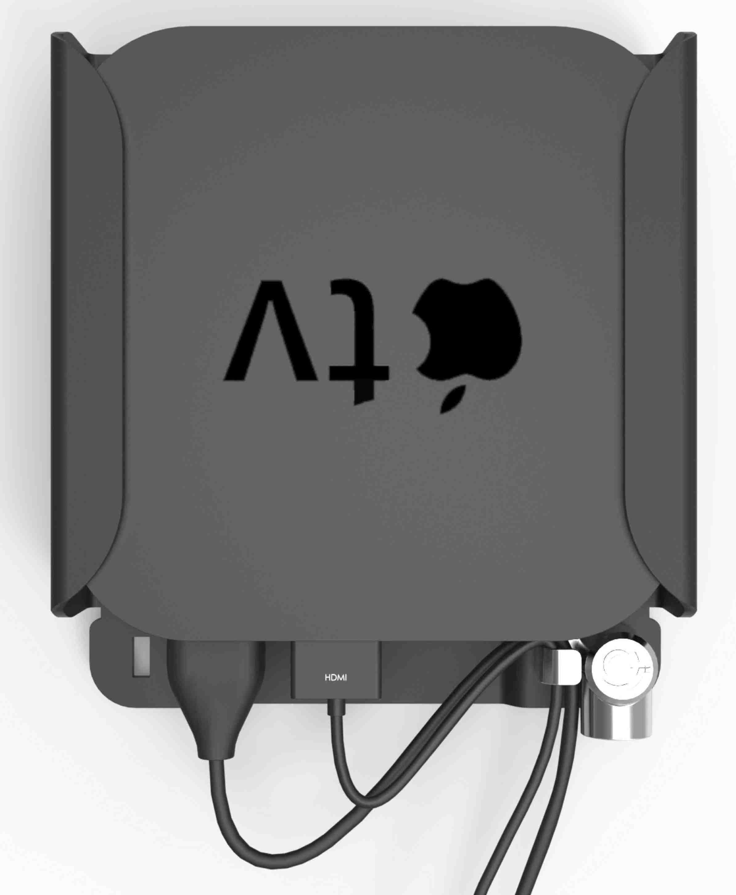 Compulocks ATVEN35 Soporte de montaje para Apple TV - Negro - 75 x 75 - Compatible con Montura VESA - Aluminio