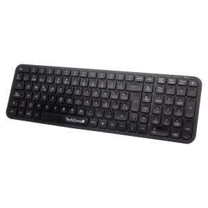 Kit de Teclado y Mouse TechZone TZCOMBINA05, Inalámbrico, USB, Negro (Español)