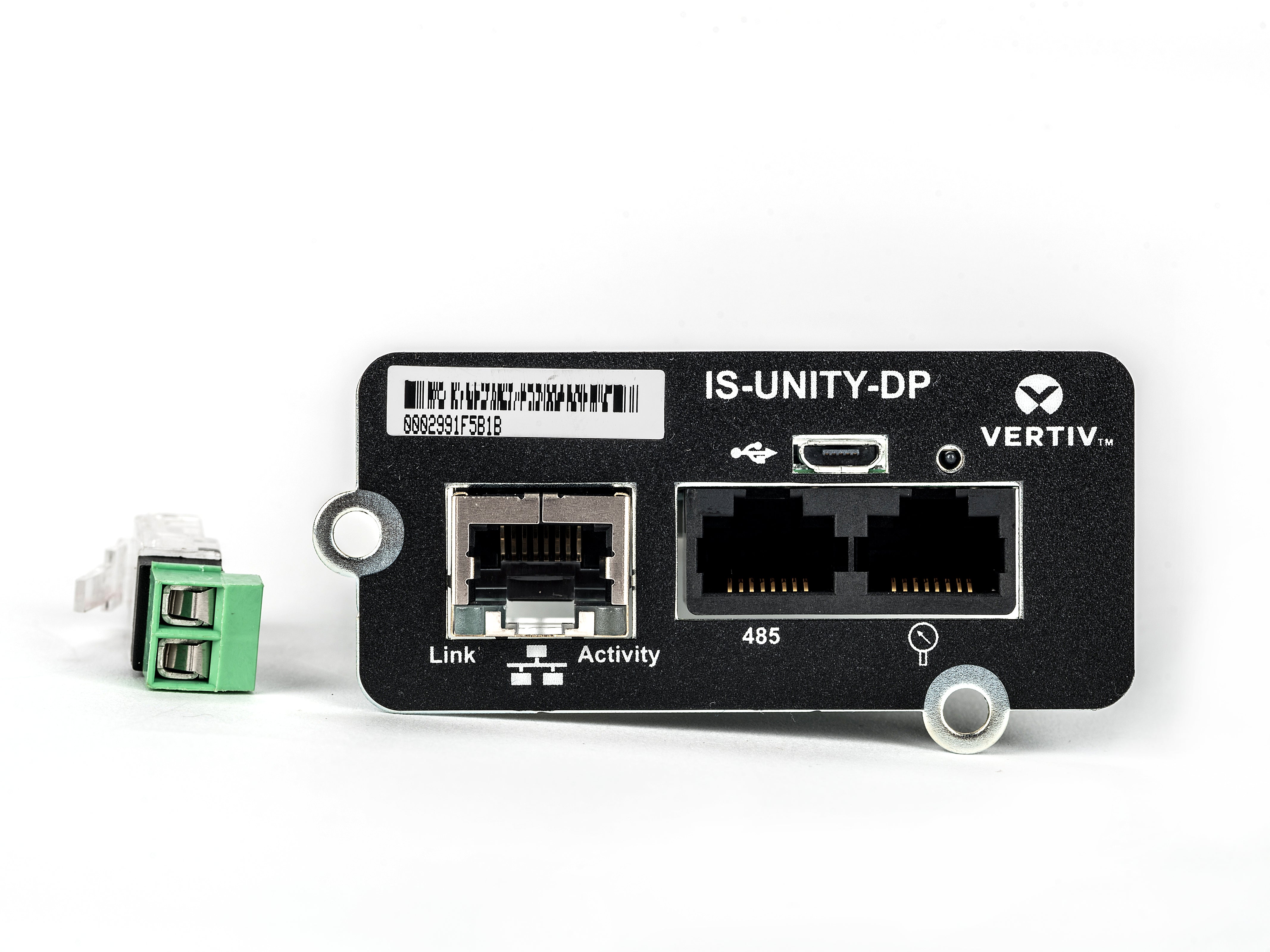 Vertiv Tarjeta de Red IS-UNITY-DP de 1 Puerto, 100 Mbit/s, RJ-45