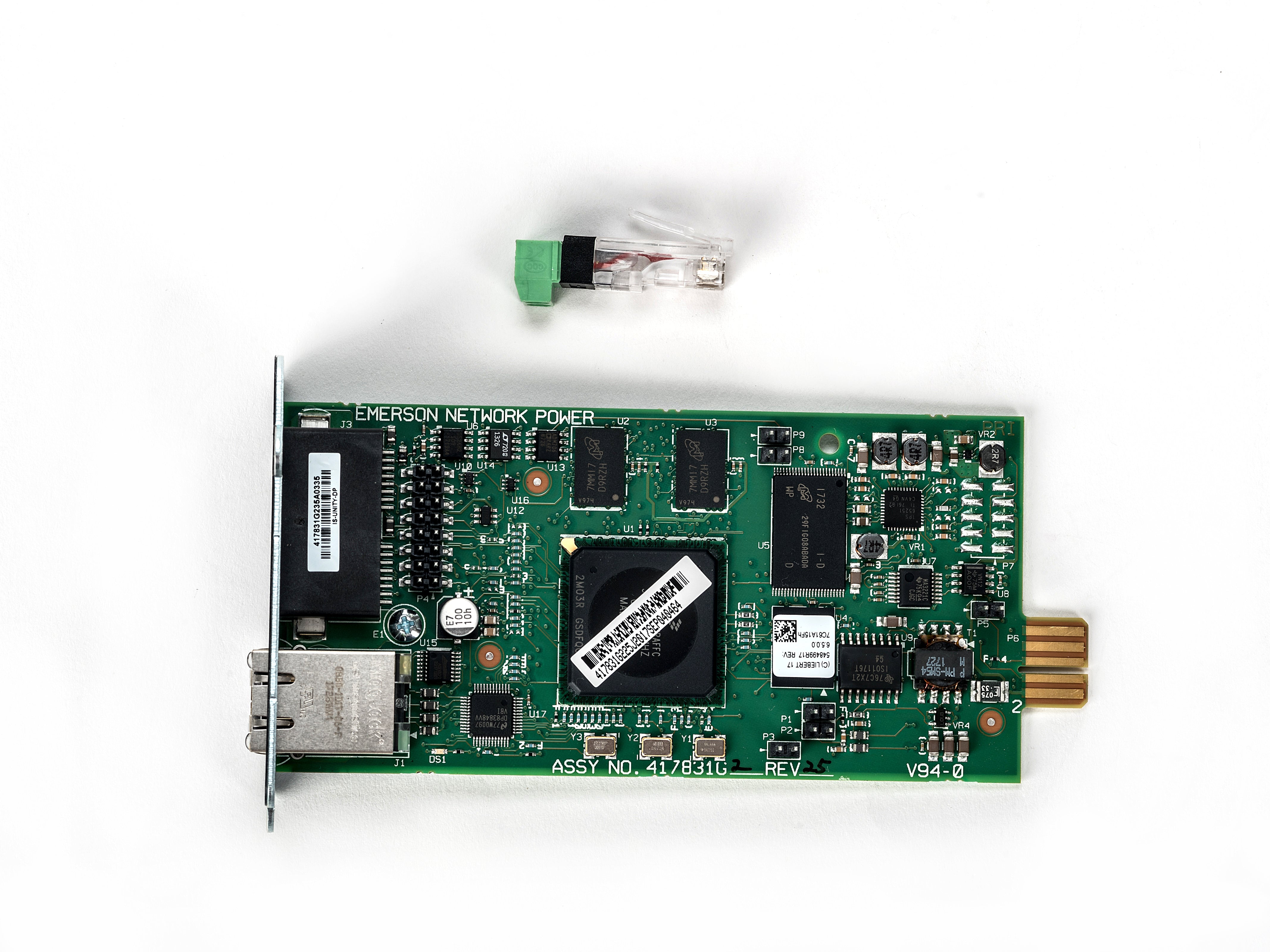 Vertiv Tarjeta de Red IS-UNITY-DP de 1 Puerto, 100 Mbit/s, RJ-45