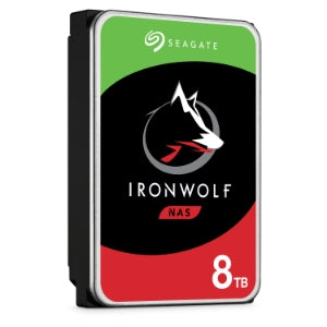 Disco Duro para NAS Seagate IronWolf 3.5', 8TB, SATA III, 6 Gbit/s, 7200RPM, 256MB Caché
