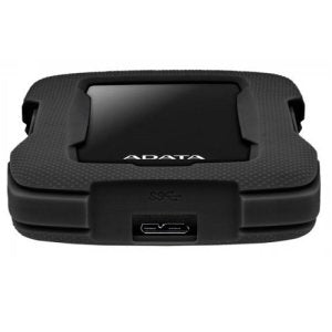 Disco Duro Externo Adata HD330 2.5', 1TB, USB 3.1, Negro, A Prueba de Golpes - para Mac/PC