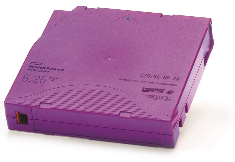 HPE LTO 6 ULTRIUM 6.25TB MP RW DATA TAPE