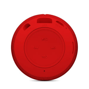 BRobotix Bocina Portátil 263816, Bluetooth, Inalámbrico, 3W RMS, USB, Rojo