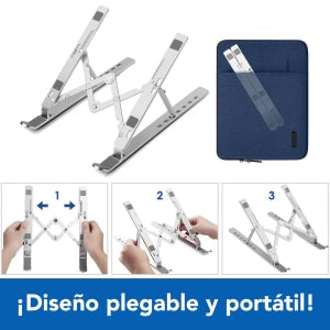SOPORTE PARA LAPTOP PLEGABLE DE