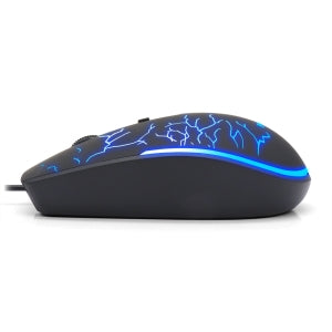 Mouse Gamer BRobotix Óptico Storm RGB, Alámbrico, USB-A, 1600DPI, Negro