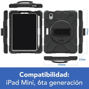 FUNDA PARA MINI IPAD CON CORRE