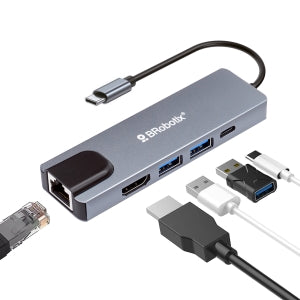 DOCKING 5 EN 1 HDMI / RJ45 / US