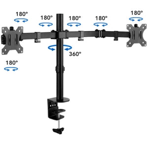 SOPORTE 2 BRAZOS PARA MONITOR 1