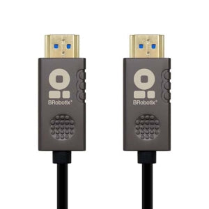 BRobotix Cable HDMI de Alta Velocidad HDMI 2.0 Macho - HDMI 2.0 Macho, 4K, 60Hz, 50 Metros, Negro