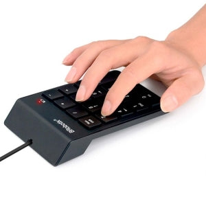 BRobotix Teclado Numérico 963234, Alámbrico, USB, Negro