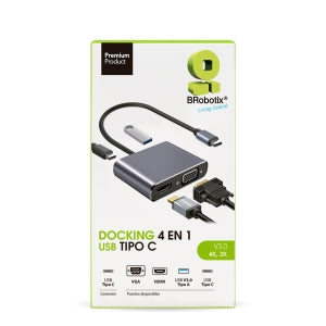 DOCKING 4 EN 1 HDMI / SVGA / US