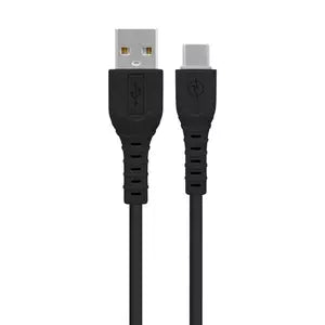 BRobotix Kit Cargador de Pared de Carga Rapida 6001561, 5V, 1x USB-A 3.0, Negro ? incluye Cable USB A - USB C