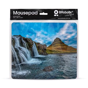Mousepad BRobotix 136285, 24 x 20cm, Grosor 2mm, Paisajes, 10 Piezas