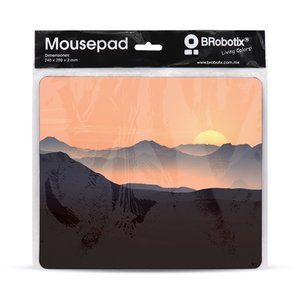 Mousepad BRobotix 136285, 24 x 20cm, Grosor 2mm, Paisajes, 10 Piezas