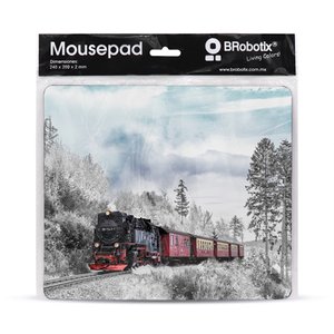 Mousepad BRobotix 136285, 24 x 20cm, Grosor 2mm, Paisajes, 10 Piezas