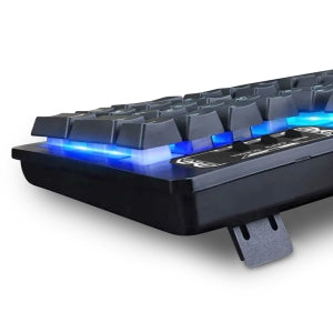 Kit de Teclado y Mouse BRobotix 458977, Alámbrico, USB, Negro