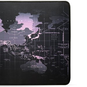BRobotix Mousepad Gamer Planisferio, Tapete Antiderrapante, Medidas 79.2 x 30 Centímetros.