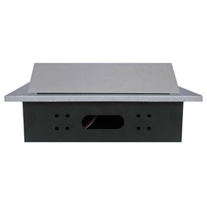 BRobotix Caja para Mesa 005514, Plata/Negro