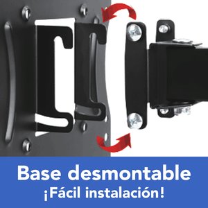 BRobotix Soporte de Techo 651589 para Pantalla 26