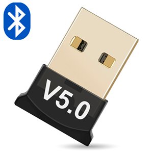 BRobotix Adaptador Bluetooth 5.0 651763, USB, Negro