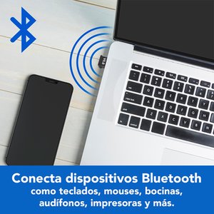 BRobotix Adaptador Bluetooth 5.0 651763, USB, Negro