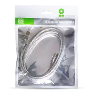 BRobotix Cable USB-A Macho - USB-B Macho, 4.5 Metros