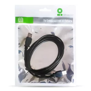 BRobotix Cable USB-A Macho - USB-A Macho, 3 Metros