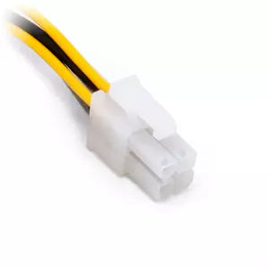 BRobotix Cable de Poder ATX (4-pin) Macho - Hembra, 16cm