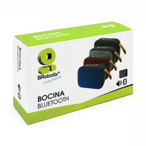 BRobotix Bocina Portátil 136445, Bluetooth, Inalámbrico, 3W RMS, USB, Azul