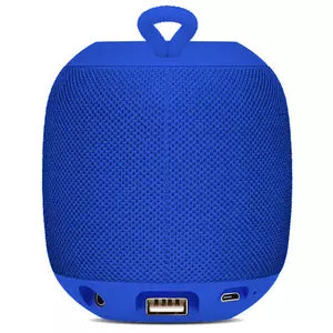BRobotix Bocina Portátil 263045, Bluetooth, Inalámbrico, 3W RMS, USB, Azul
