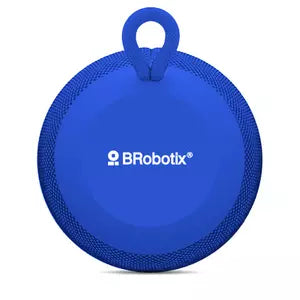 BRobotix Bocina Portátil 263045, Bluetooth, Inalámbrico, 3W RMS, USB, Azul