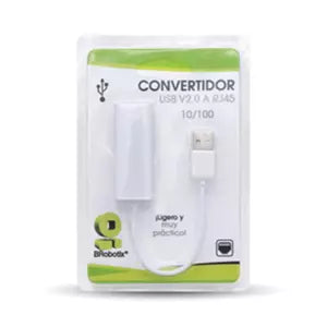 BRobotix Adaptador USB-A Macho - RJ-45 Hembra