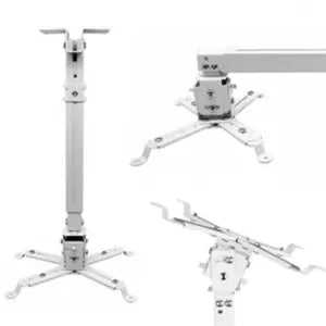 BRobotix Soporte de Techo Universal para Proyector, 43-63cm, hasta 10KGs