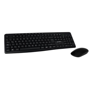 Kit de Teclado y Mouse Acteck MK450, Inalámbrico, USB, Negro
