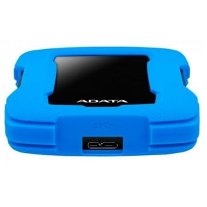 Disco Duro Externo Adata HD330 2.5', 2TB, USB 3.1, Azul/Negro, A Prueba de Golpes - para Mac/PC