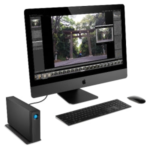 Disco Duro Externo LaCie d2 Professional, 20TB, USB 3.1, Negro - para Mac/PC