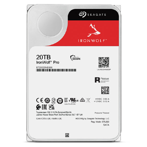 Disco Duro para NAS Seagate IronWolf Pro 3.5