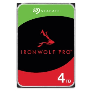 Disco Duro Interno Seagate IronWolf Pro 3.5', 4TB, SATA, 6 Gbit/s, 7200RPM, 256MB Cache