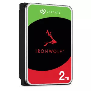 Disco Duro Interno Seagate IronWolf 3.5', 2TB, SATA lll, 6 Gbit/s, 5400RPM, 256MB Cache