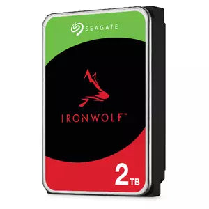 Disco Duro Interno Seagate IronWolf 3.5', 2TB, SATA lll, 6 Gbit/s, 5400RPM, 256MB Cache