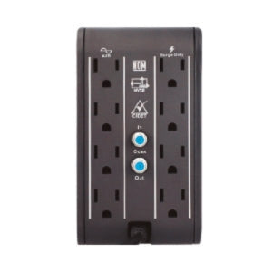Regulador CDP R2C-AVR1008, 500W, 1.000VA, Entrada 92-144V, Salida 120V, 8 Salidas