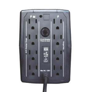 No Break CDP R-UPR508 Línea Interactiva, 250W, 500VA, Entrada 120V, Salida 80V - 120V, 8 Salidas