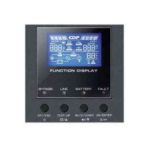 No Break CDP UPO22-10 AX Online, 9000W, 10.000VA, Entrada 220V, Salida 104-240V ? Para validar su garantía requiere instalación de la marca, favor de contactar a servicio al cliente