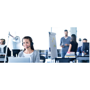 Jabra Evolve 20 UC Stereo. Auricular profesional con gestión de llamadas fácil y gran calidad de