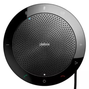 Jabra Altavoz SPEAK 510+ MS, Inalámbrico/Alámbrico, USB/Bluetooth, Negro, con Jabra Link 370