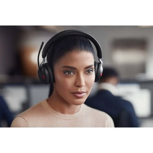 Jabra Audífonos Evolve2 65 UC Stereo, Inalámbrico, 1.2 Metros, Bluetooth, Negro