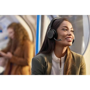Jabra Audífonos Evolve2 75 MS, Inalámbrico, Bluetooth, USB
