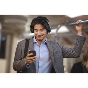 Jabra Audífonos Evolve2 75 MS, Inalámbrico, Bluetooth, USB